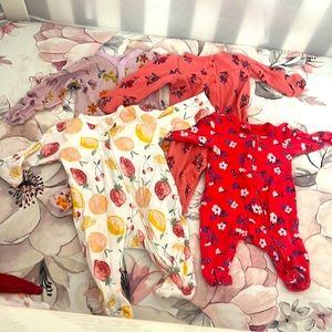 newborn footie pajamas